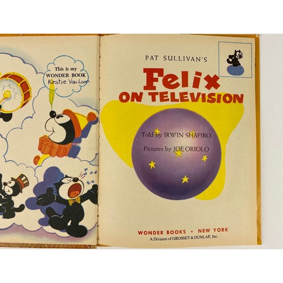 Vintage Wonder Books lot of 3 Children's Hard Cover 1970s Surprise Doll, Felix - Picture 6 of 9